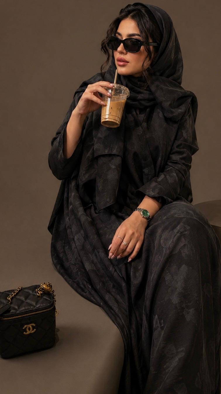 LYL | ABAYA - عباية ليال البرنت