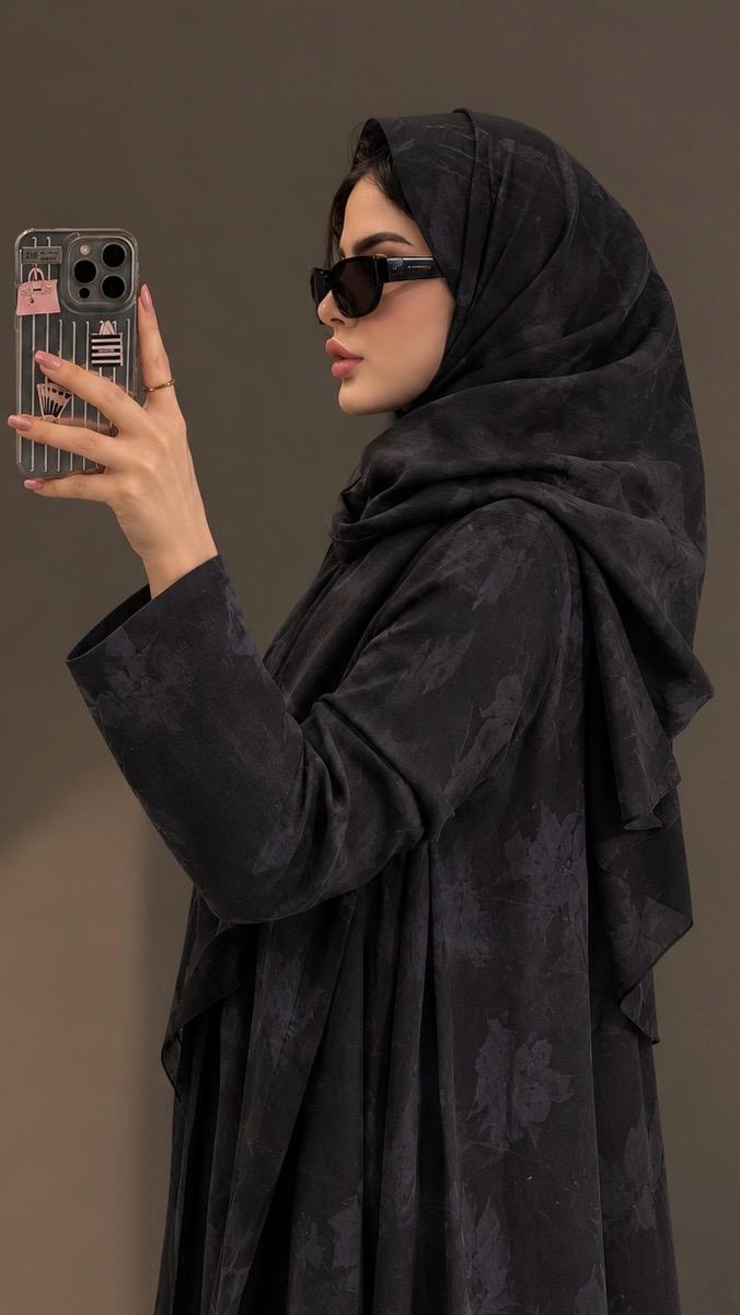 LYL | ABAYA - عباية ليال البرنت